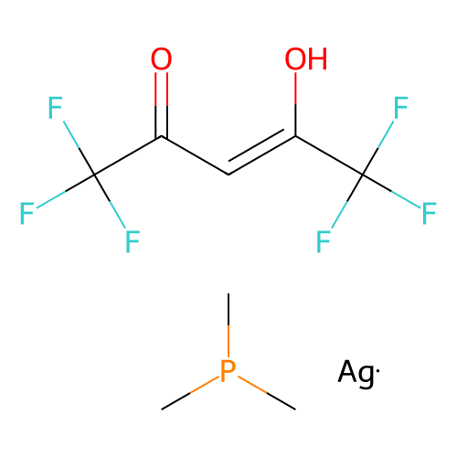 trimethylphosphine(hexafluoroacetylacetonato)silver(i)