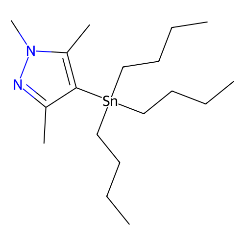 1,3,5-trimethyl-4-(tributylstannyl)-1h-pyrazole