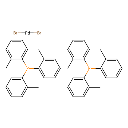 trans-dibromo[bis(tri-o-tolylphosphine)]palladium(ii)