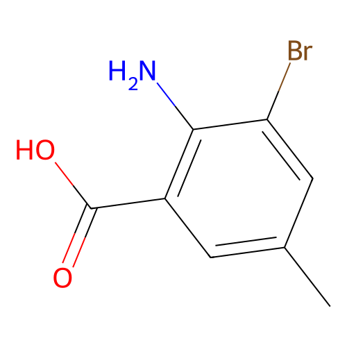 2-amino-3-bromo-5-methylbenzoic acid