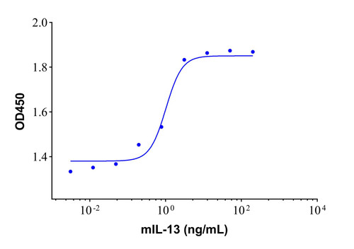 recombinant mouse il-13 protein