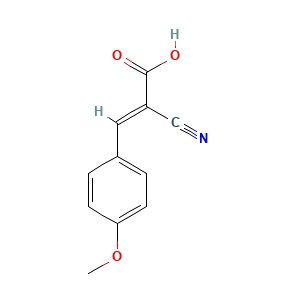 alpha-cyano-4-methoxycinnamic acid