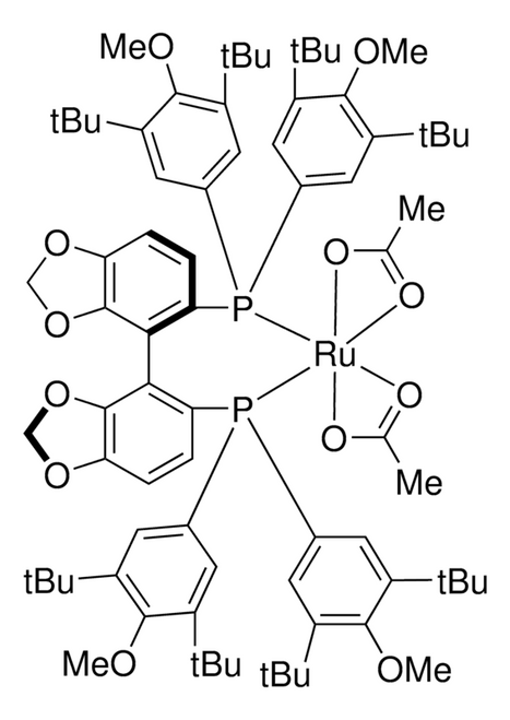 ru(oac)2[(r)-dtbm-segphos(r)]  takasago (c15-1200-388)