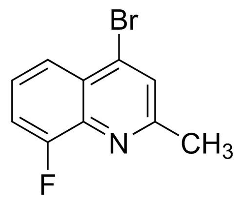 4-bromo-8-fluoro-2-methylquinoline (c15-1202-206)