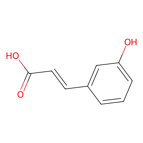 trans-3-hydroxycinnamic acid (c09-0903-318)