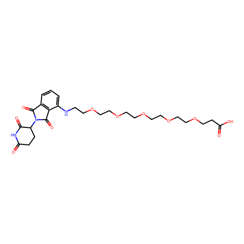 pomalidomide 4'-peg5-acid (c09-1010-771)
