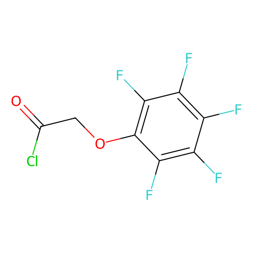 (pentafluorophenoxy)acetyl chloride
