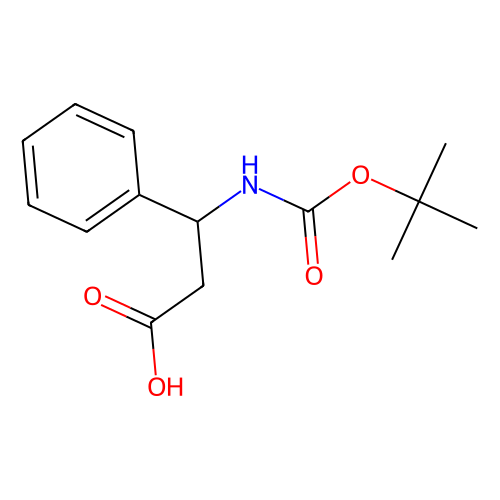 (r)-3-(boc-amino)-3-phenylpropionic acid (c09-1023-740)