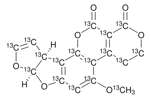 aflatoxin g1-13c17 solution