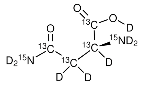 l-asparagine-13c4,15n2,d8