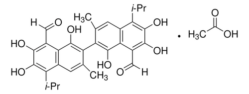 (+/-)-gossypol-acetic acid (c15-1209-648)