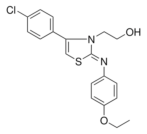2-(4-(4-chlorophenyl)-2-((4-ethoxyphenyl )imino)-1 3-thiazol-3(2h)-yl)ethanol - 10mg