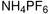 ammonium hexafluorophosphate (c15-1219-270)