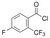 4-fluoro-2-(trifluoromethyl)benzoyl chloride