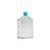 falcon  12.5cm  rectangular canted neck cell culture flask with blue vented screw cap