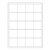 cryo laser labels, 8.5" x 11", removable, white