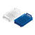 microtube rack, 24 x 1.5/2ml tubes, blue