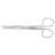 operating scissors, straight, sharp/sharp, 4-1/2