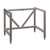 base stand, telescoping, 24" wide, fixed feet