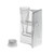 double cytofunnel w/ white filter & cap (c08-0606-269)