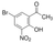 5'-bromo-2'-hydroxy-3'-nitroacetophenone