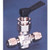 toggle valve, brass, 1/8"