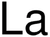 lanthanum (c15-1263-563)