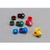 9mm smooth cap, yellow, ptfe/silicone/ptfe lined (c08-0686-033)