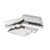 6" x 4", 1/4" thick glass mirror strips pk/6