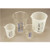 beakers w/ printed graduations, tpx 1000ml