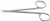knapp iris scissors, straight, sharp/blunt points, length: 4