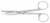 operating scissors, sharp/blunt, straight, length: 5.75