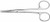 metzenbaum scissors, straight, length: 8