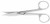 operating scissors, sharp/sharp, curved, length: 5