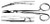 goldman-fox scissors, supercut, curved, length: 5