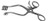 weitlander retractor blunt prongs 3x4 9"