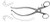 gelpi retractor with ball stops, 6 3/4"