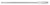 probes with eye, malleable, sterling, length: 6