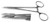 collier needle holder, fenestrated jaws