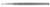 skin hook, 4-3/4" (12.1 cm), sharp prong, 2 mm diameter