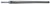 barron knife handle, #3, octagonal, width: 10-15c, length: 5.5