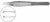 adson thumb forceps, standard pattern, tissue forceps, 1x2 teeth, length: 6