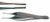 adson-micro suture forceps, with tying platform, 1x2 teeth, smooth platform, width: 1, length: 4.75