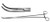 gemini mixter forceps curved 16"