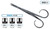 scissors ligature spencer 145mm