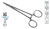 forceps needle holder hegar 160mm
