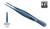 forceps de bakey straight titanium 1.60mm