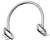 logan bow, with teeth, width: 1.375" s1729-0912
