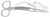 cottle dorsal scissors, heavy pattern with rounded blades, angular shank, length: 6.25 s1679-5316