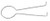 mckissock breast marker, keyhole pattern, width: 38 s1679-0050